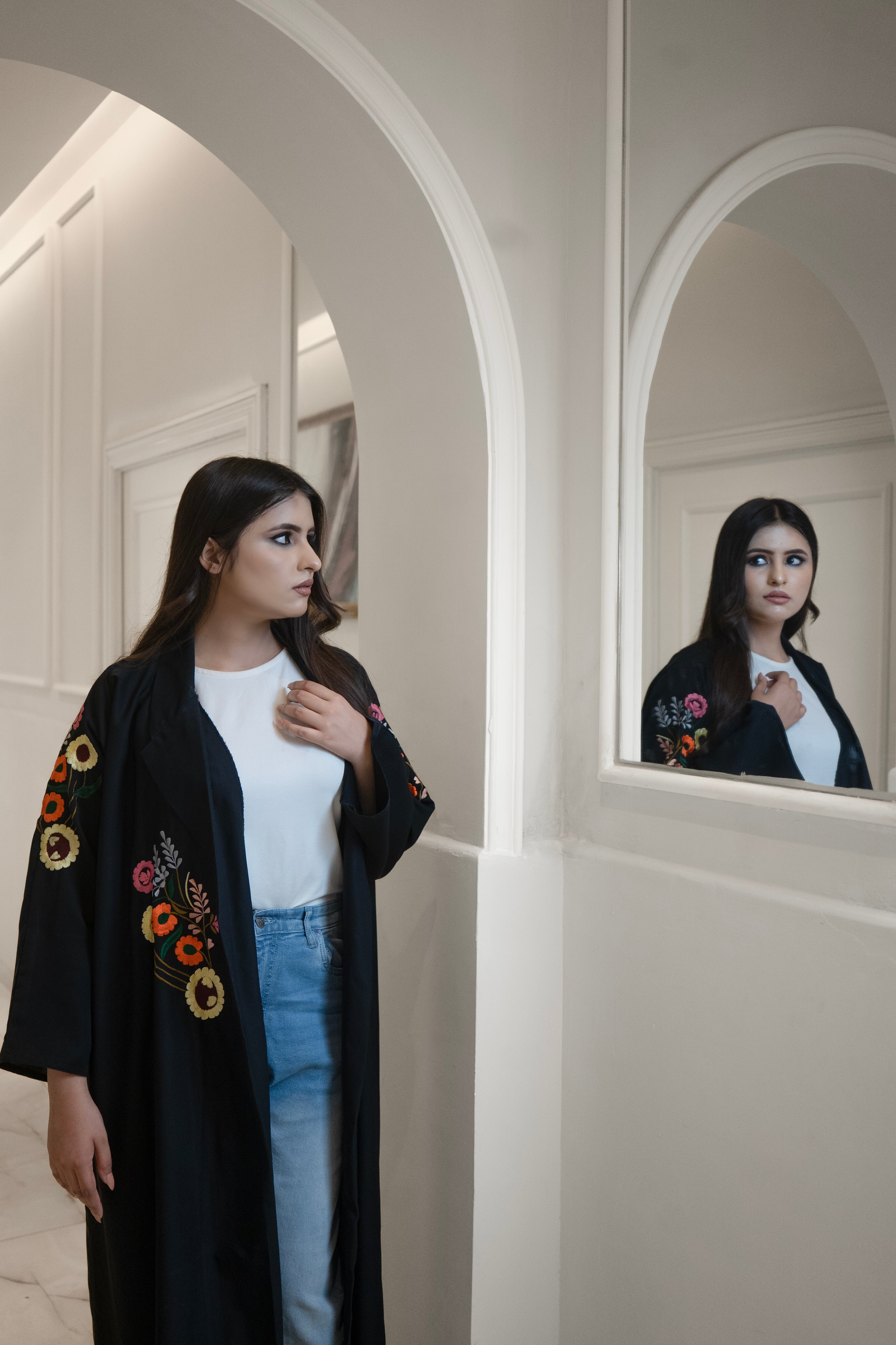 Drimbble Zahrah Noir Abaya